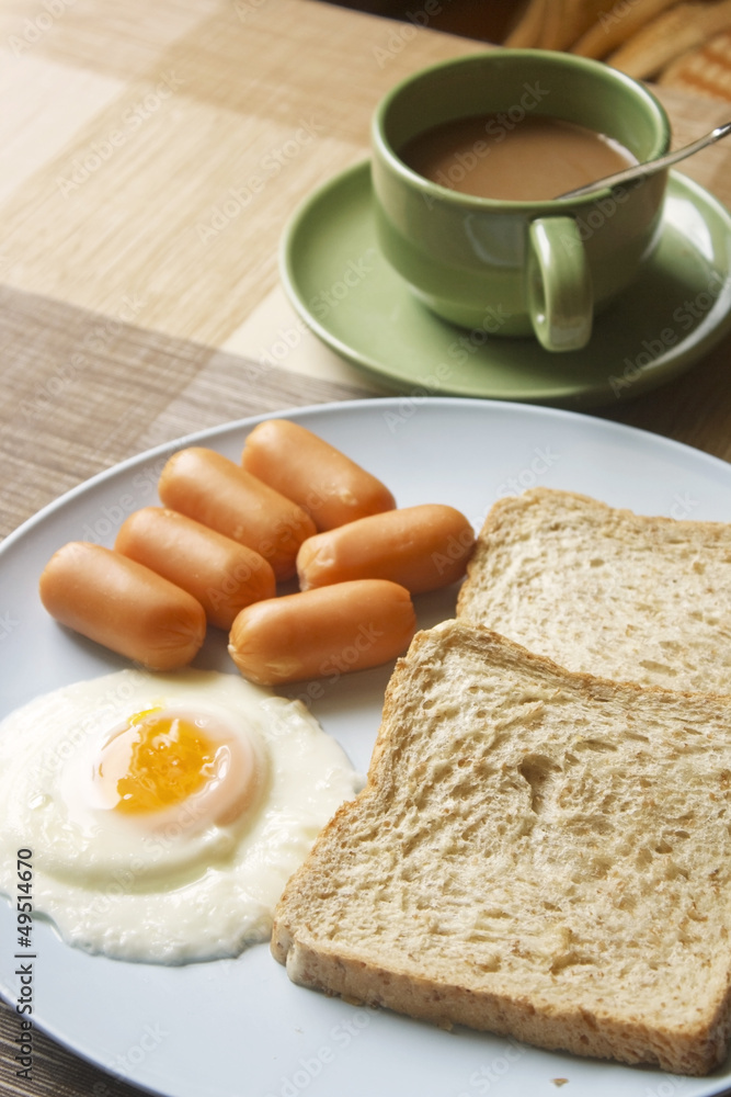 Fototapeta premium Breakfast
