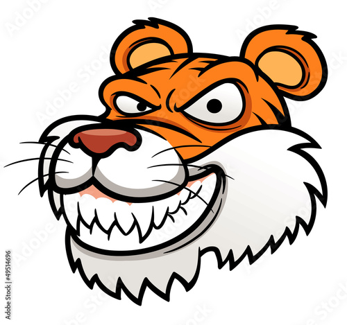 illustration of Tiger Head