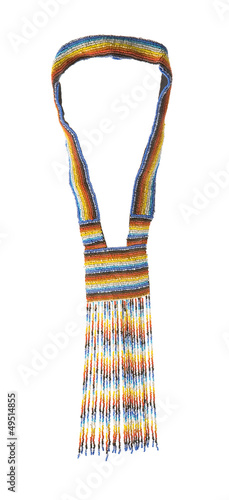 Little rainbow beads necklace