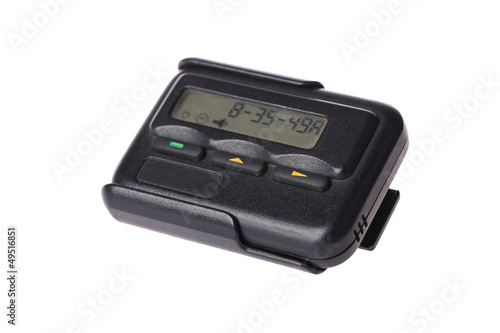 pager isolated photo