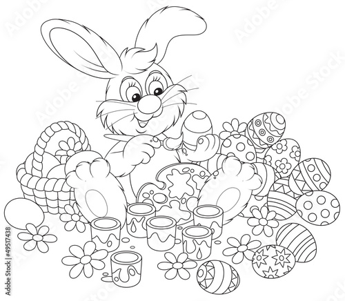 Easter Bunny painter