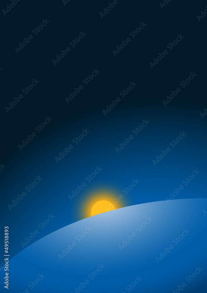 Earth and sun background # Vector