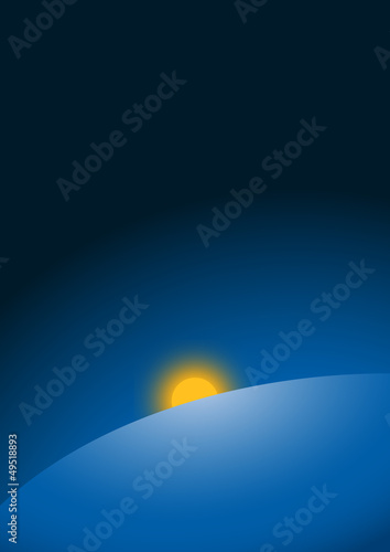 Earth and sun background # Vector