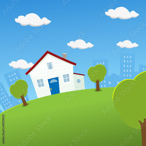 House On A Rounded Earth
