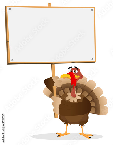 Thanksgiving Turkey Sign