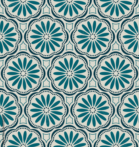 Vector floral background seamless