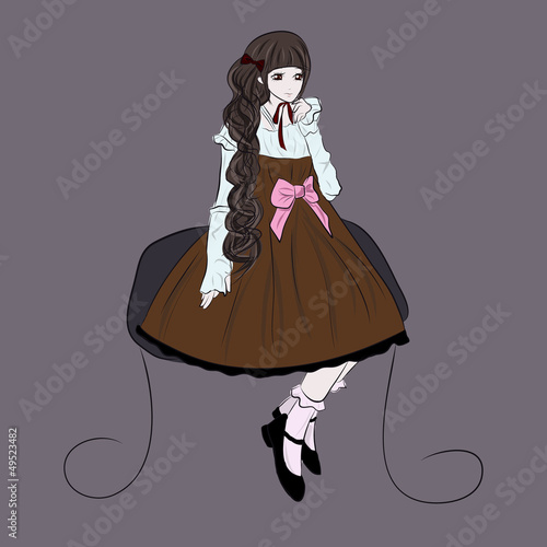 Elegant gothic lolita