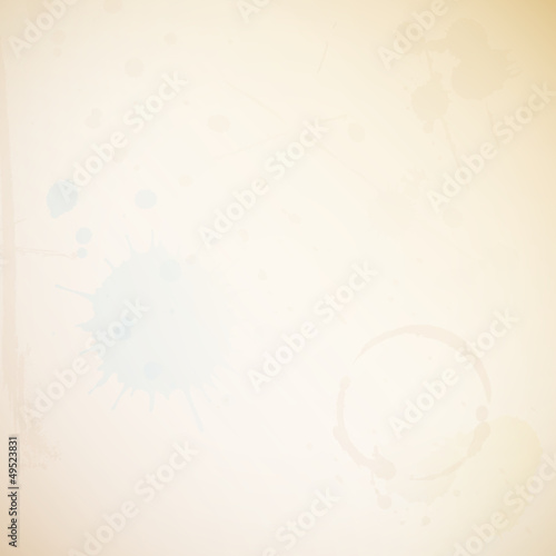 Paper Background Ink- & Coffeeblots Retro