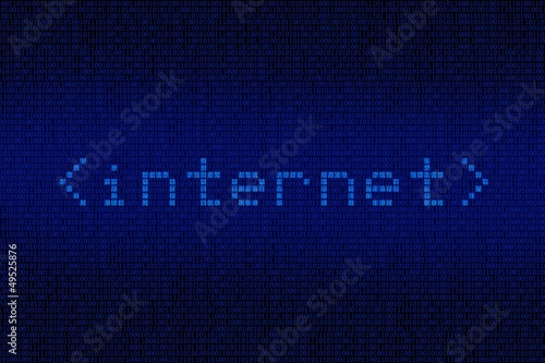 Digital Internet Background