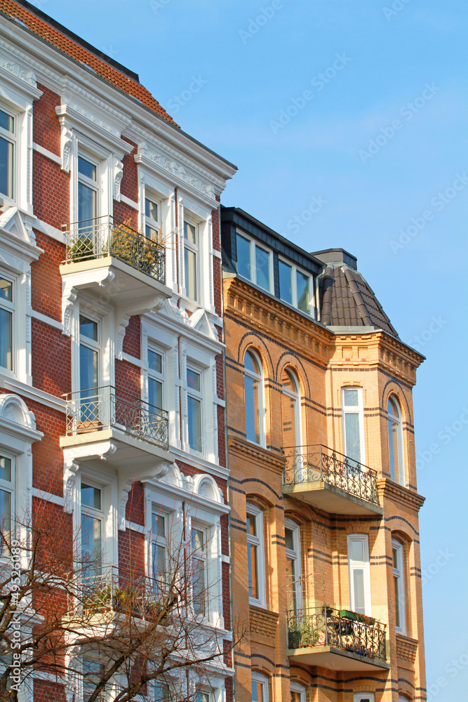 Fototapeta premium Altbauzeile
