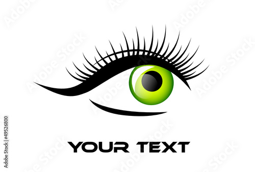 logo green eye