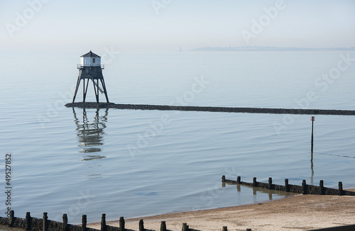 Low Lighthouse at Dovercourt, Essex, UK photo