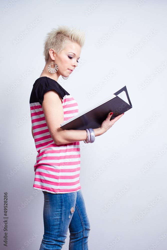 young girl reading and learning young girl reading and learning