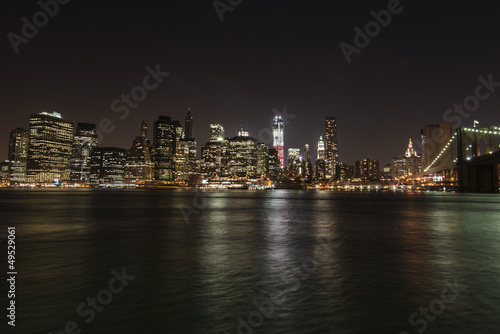 New York, Manhattan, Brooklyn Bridge