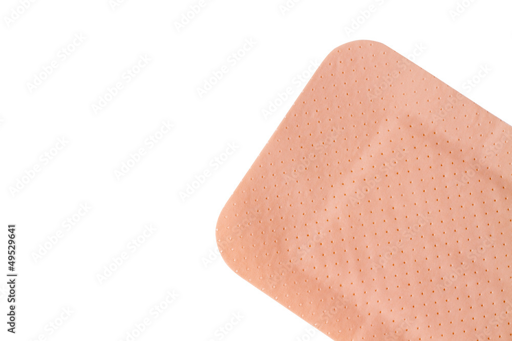 plaster's set isolated on white background plaster's set isolated on white background