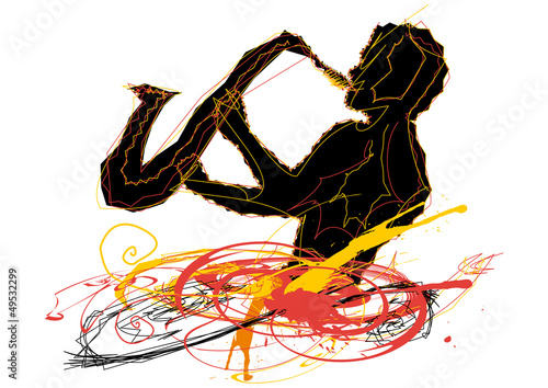 man playing the sax