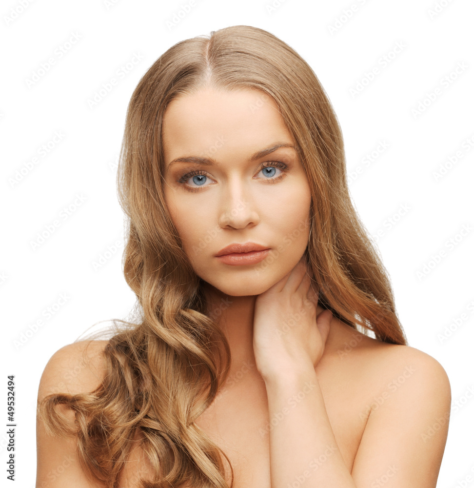 beautiful woman with long hair beautiful woman with long hair
