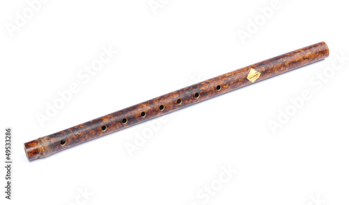 Khlui; Thai musical instrument; flute photo