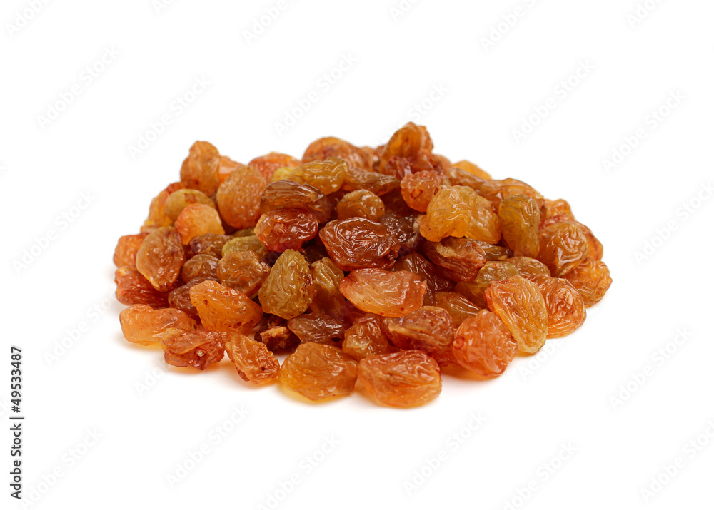 A handful of raisins. A handful of raisins.