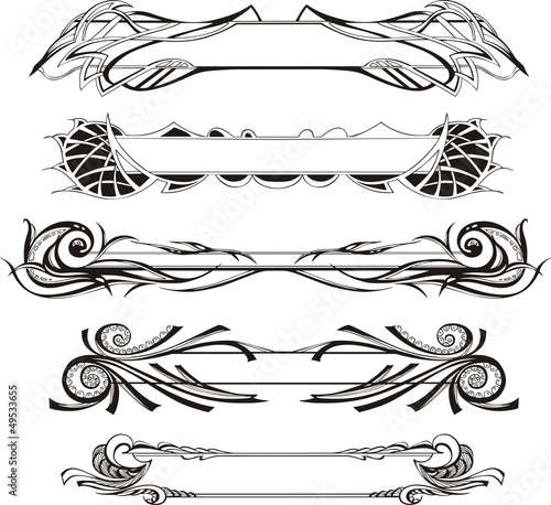 Slim decorative panels