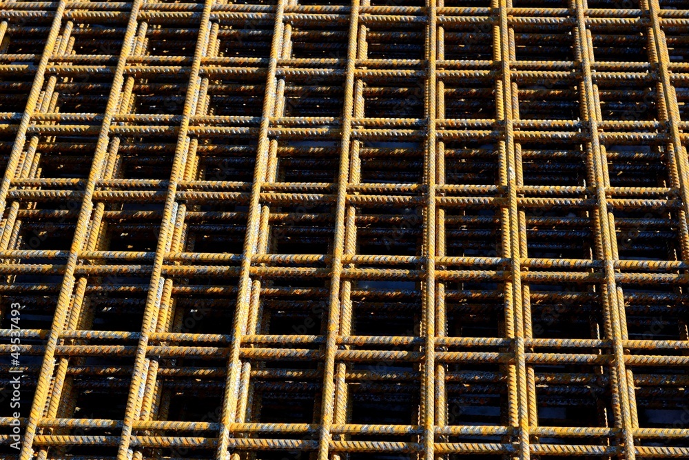 Baustahlmatte Stock-Foto | Adobe Stock