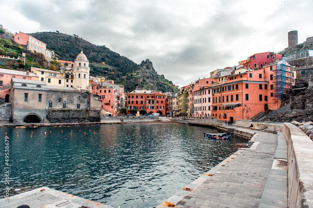 View of Vernazza. Italy