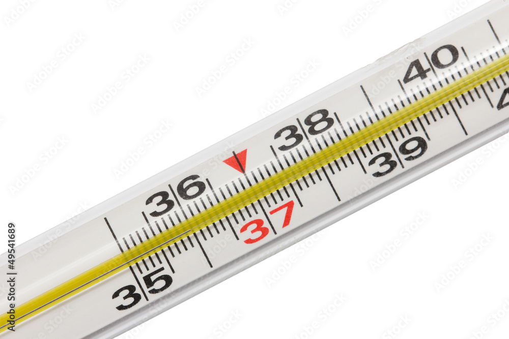 thermometer for people. macro thermometer for people. macro
