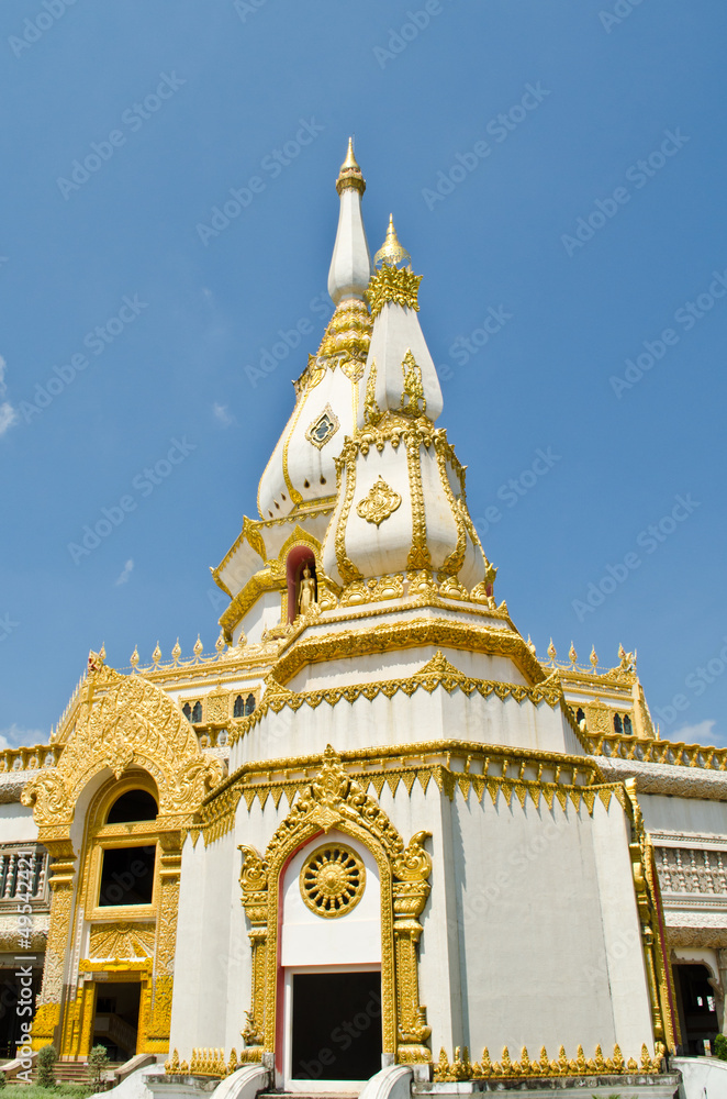 pagoda in the temple of Thailand.