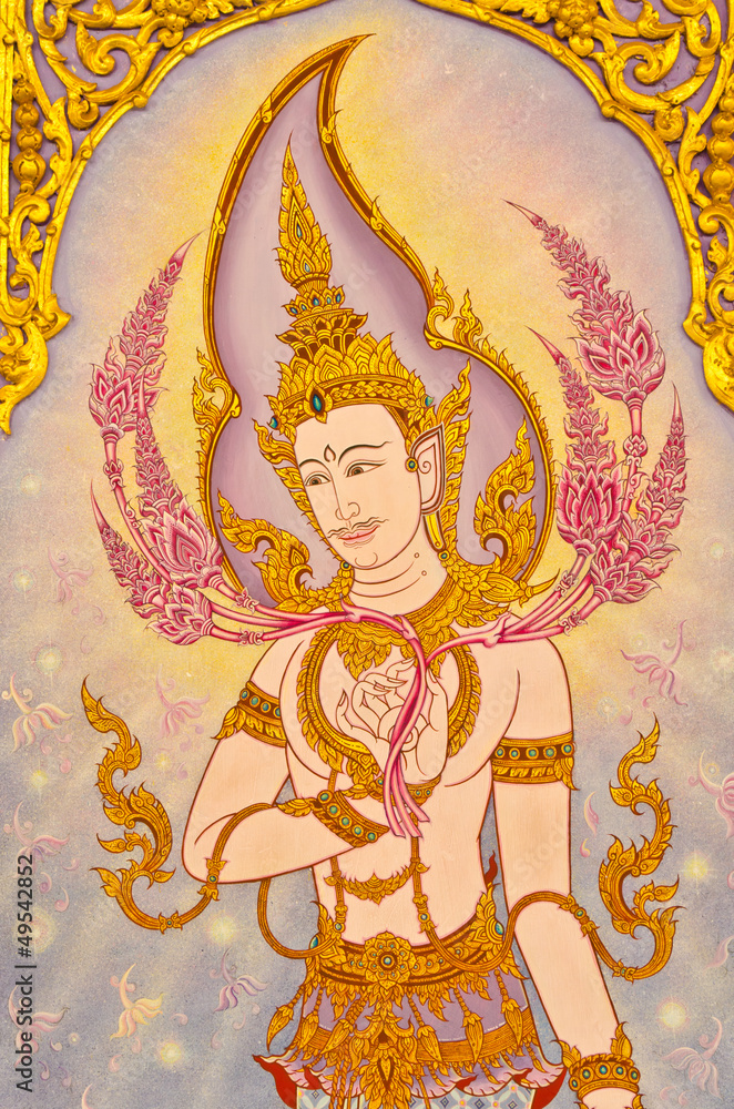 Obraz premium Thai-style murals.