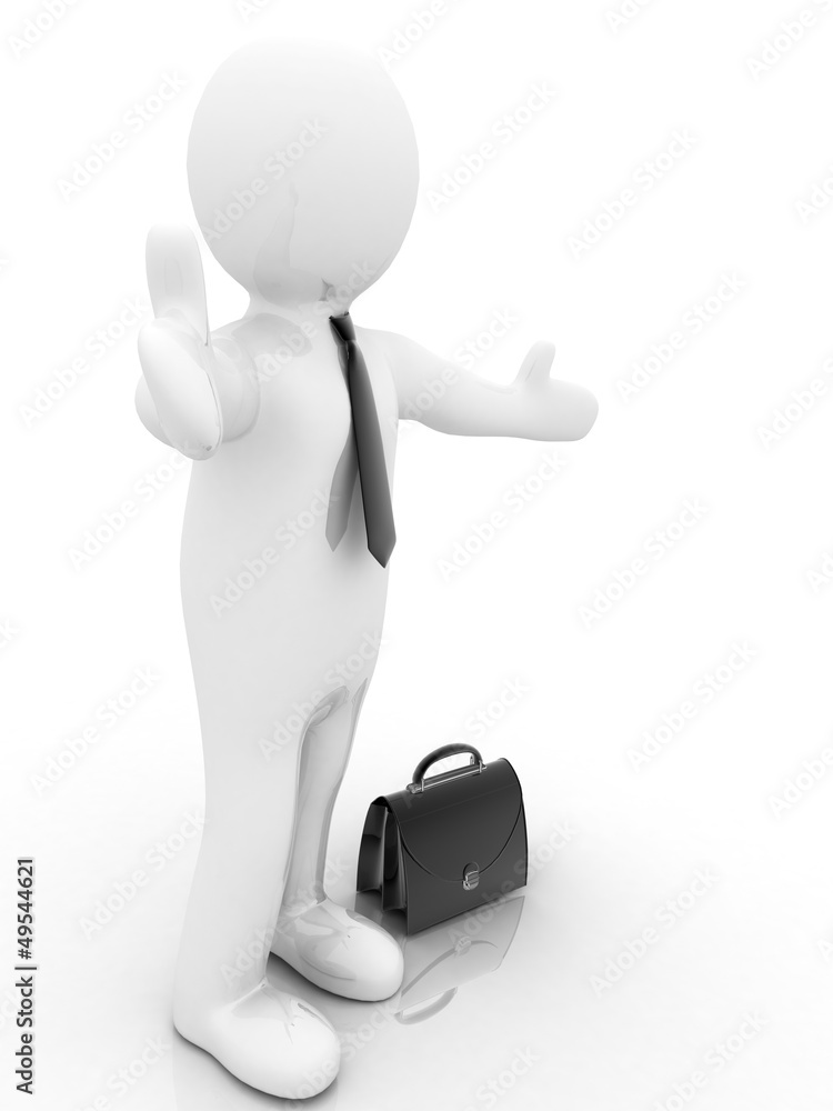 3D people - business 3D people - business