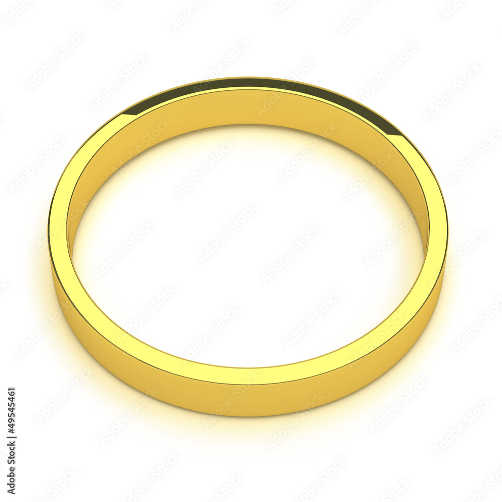 isolated gold ring isolated gold ring