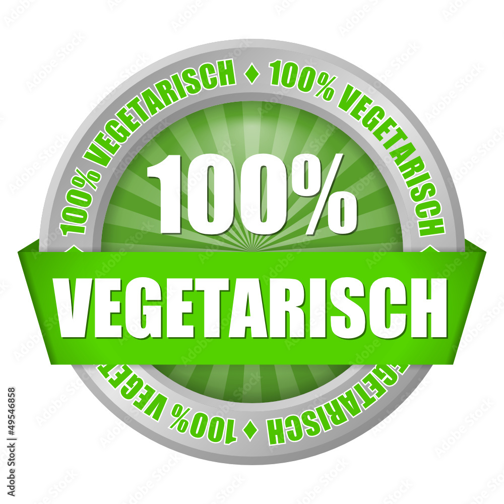 button 100% vegetarisch I button 100% vegetarisch I