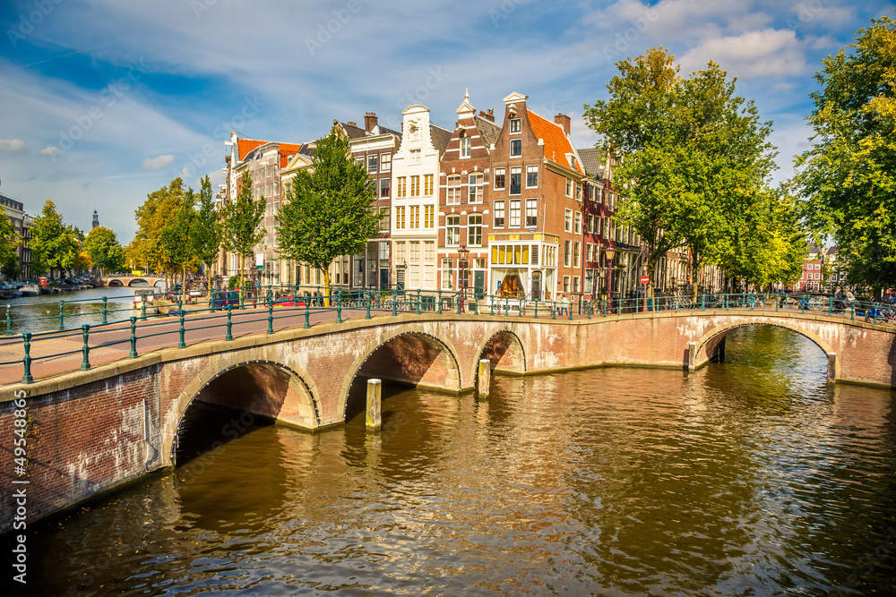 Fototapeta premium Amsterdam cityscape