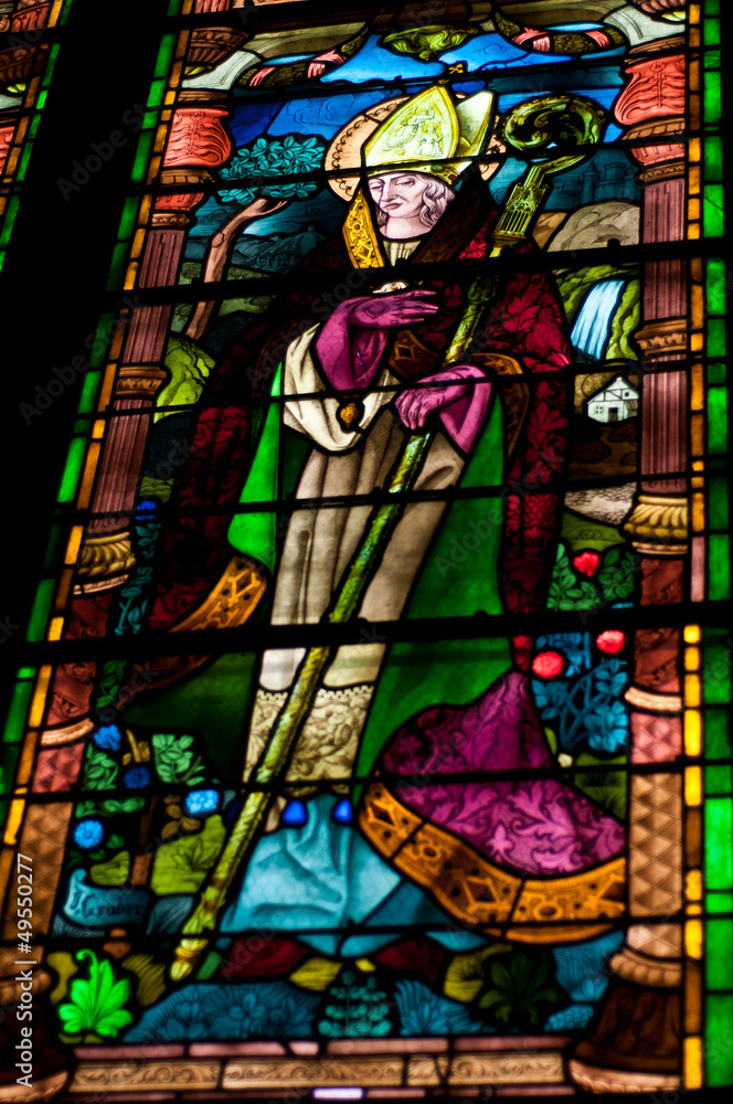 vitrail cathédrale Notre-Dame à  Tulle