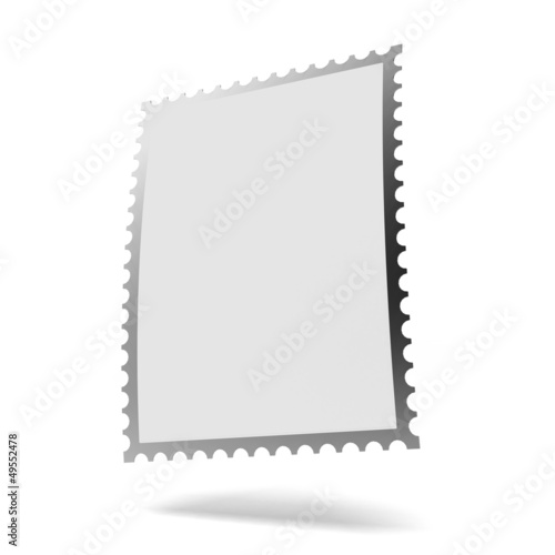 Blank stamp template