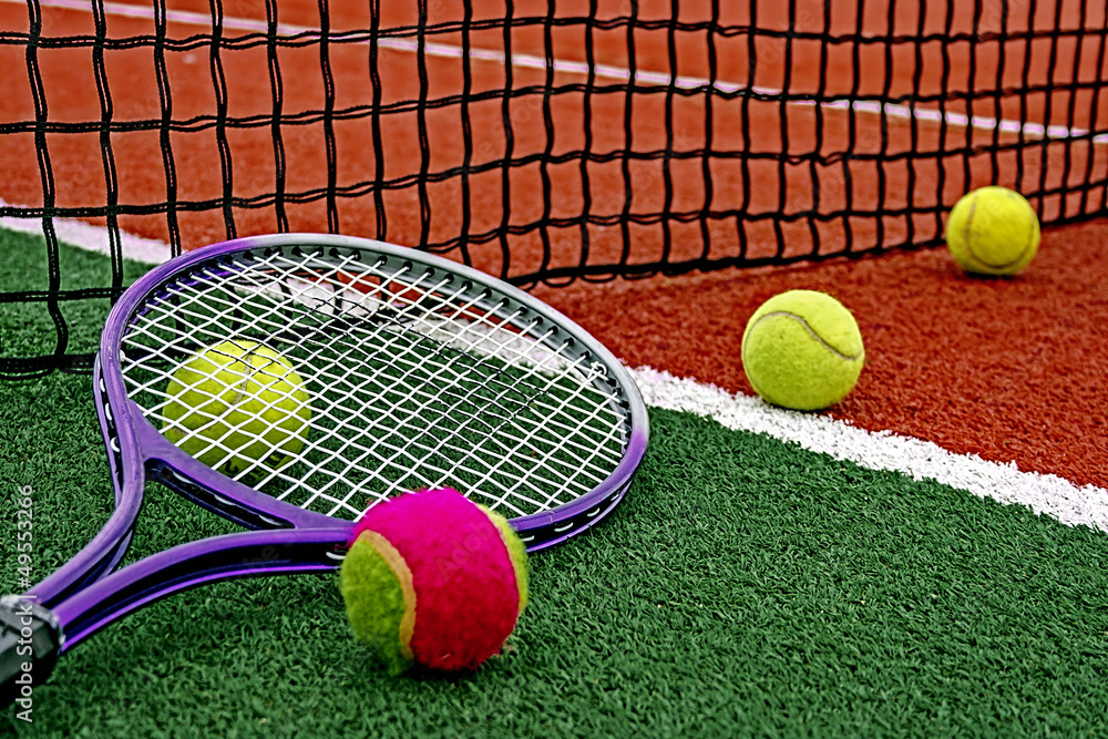 Tennis Balls & Racket-5