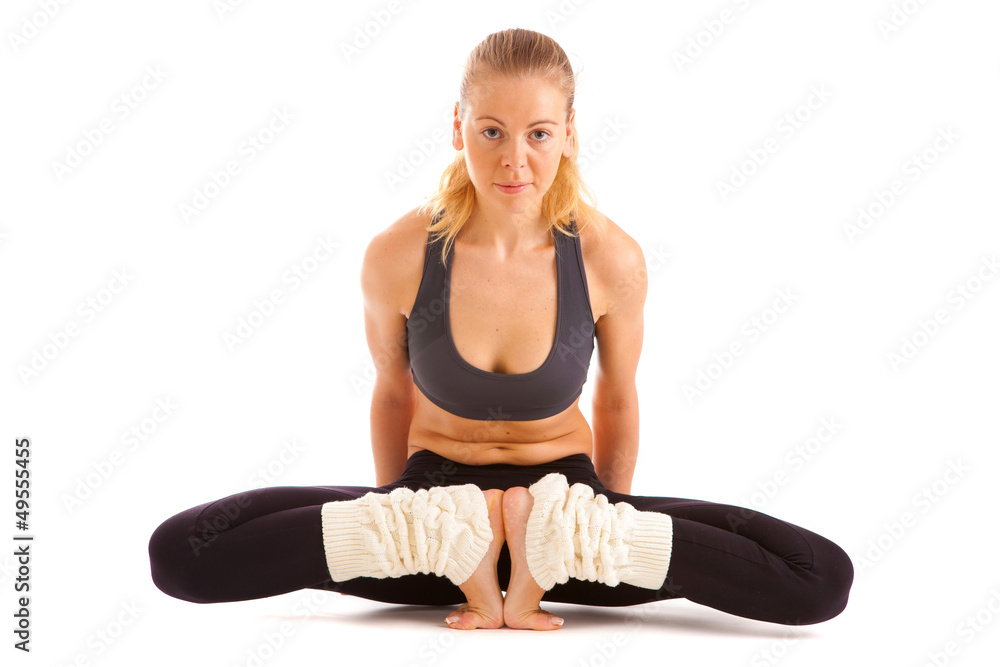 yoga, isolated, on white yoga, isolated, on white