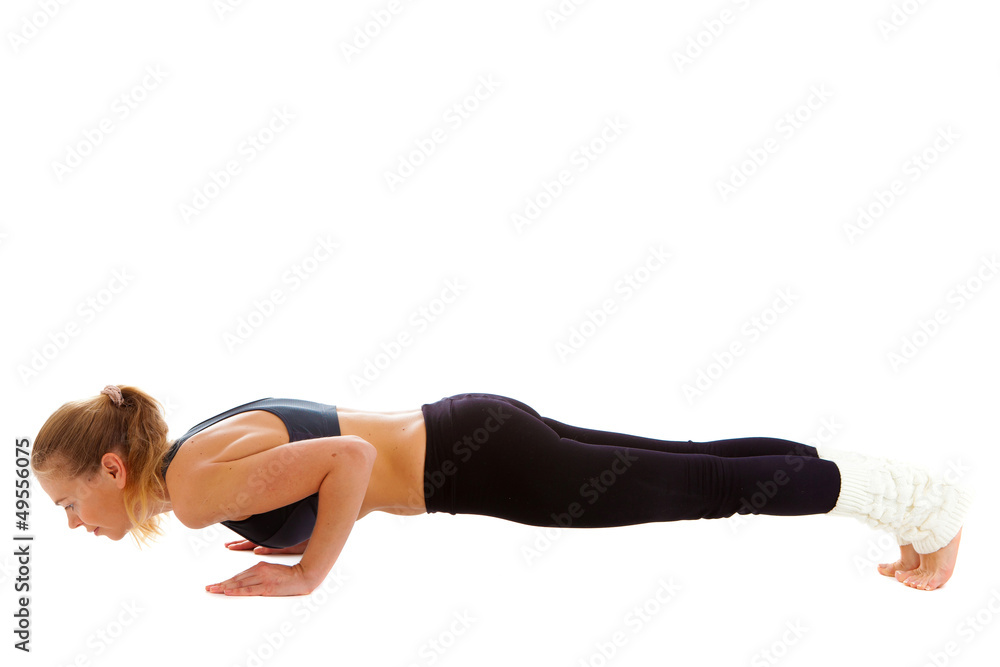 yoga, isolated, on white yoga, isolated, on white