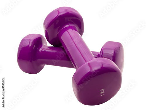 two dumbbell photo