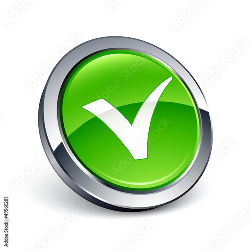 icône bouton internet validation