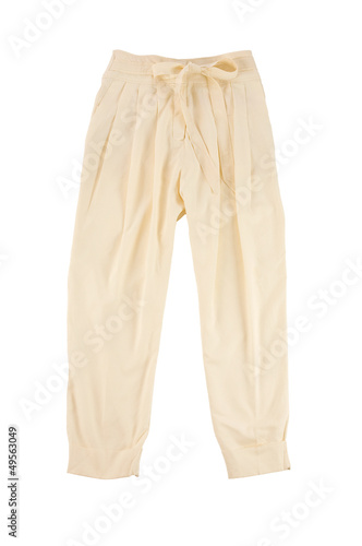 Quadro em tela Beige baggy pants