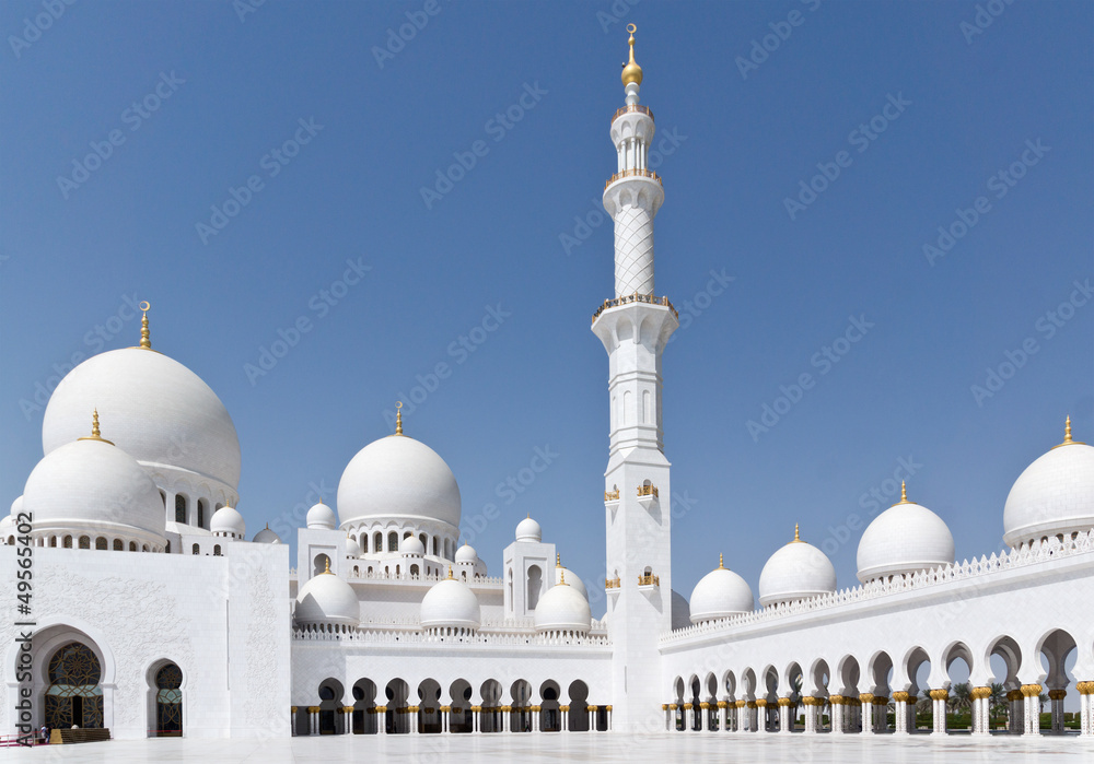Fototapeta premium Sheikh Zayed Mosque Abu Dhabi