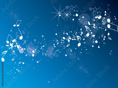 Abstract music background photo
