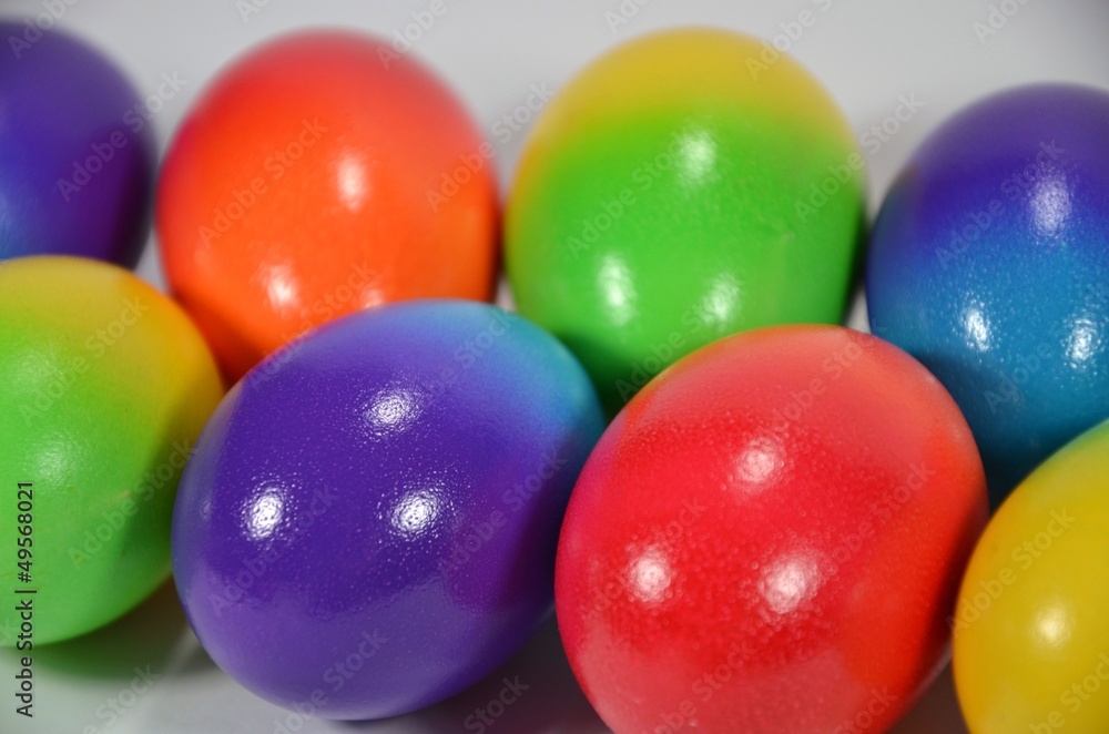 Bunte Ostereier Bunte Ostereier