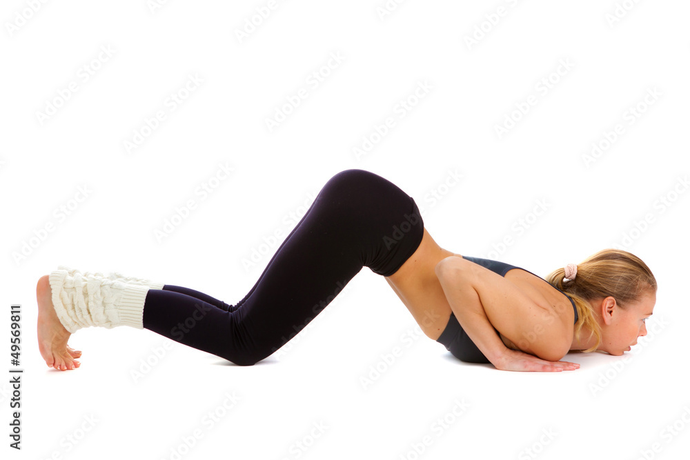 yoga, isolated, on white yoga, isolated, on white