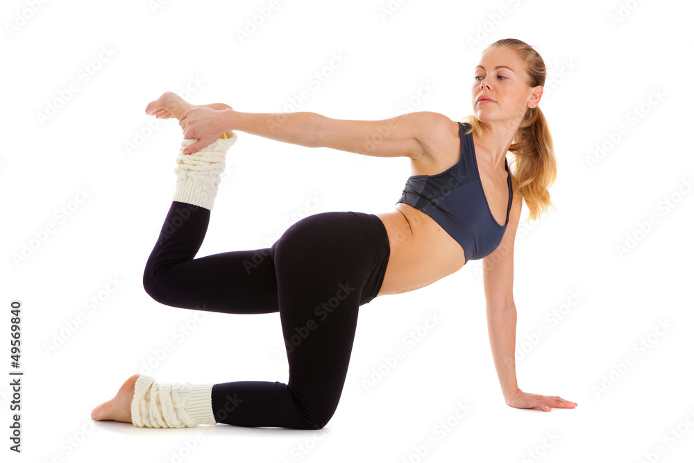 yoga, isolated, on white yoga, isolated, on white