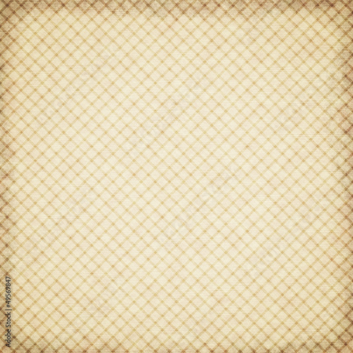Old checked paper template texture