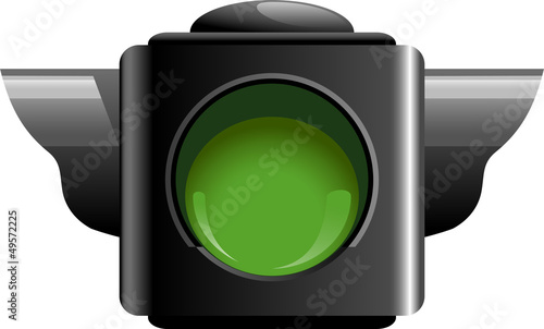 Green traffic light