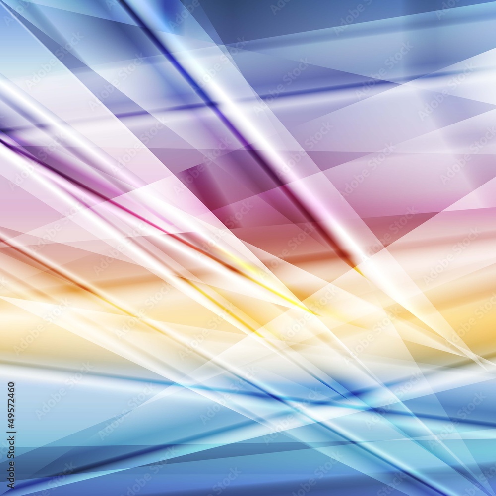 Fototapeta premium Abstract light neon vector background template