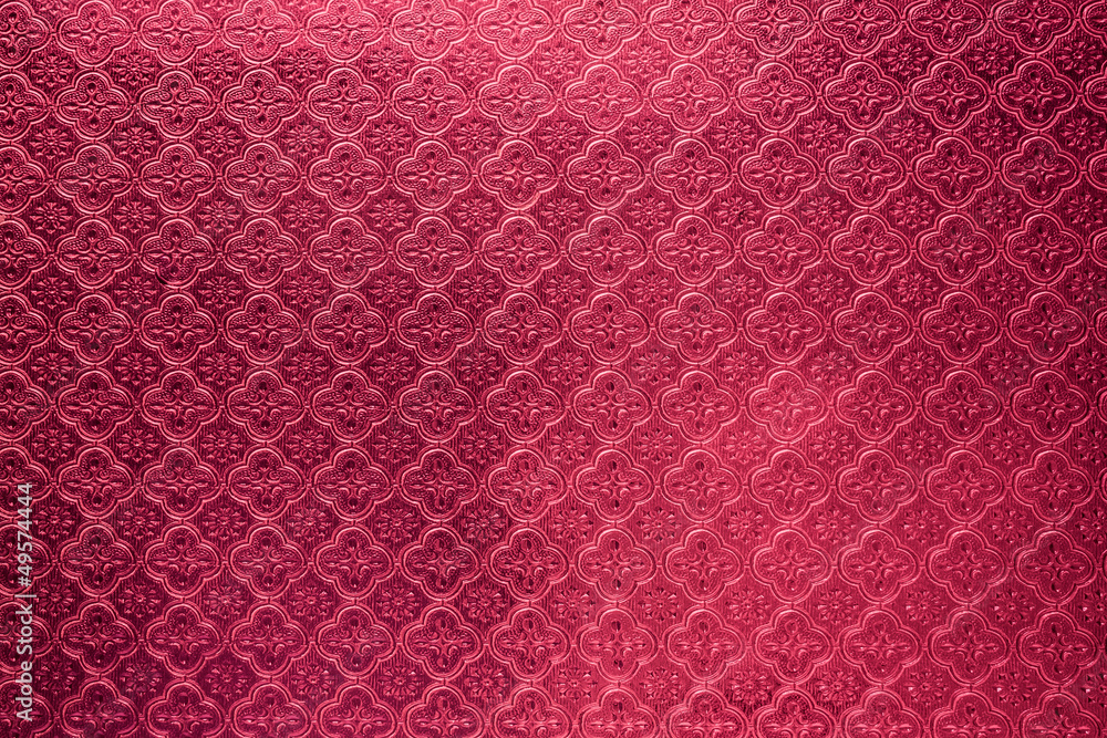 Red Tiled glass Red Tiled glass